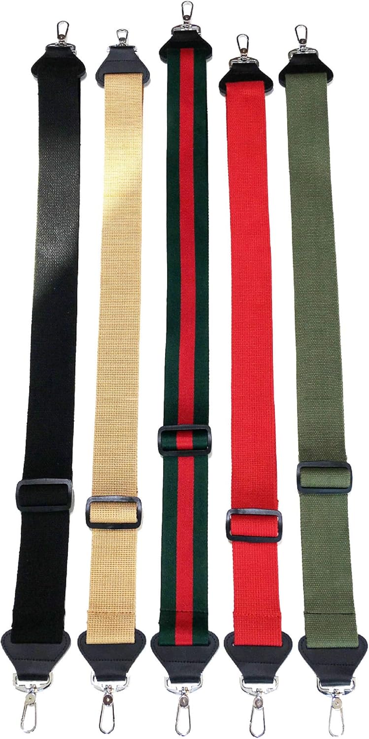 MoonEmbassy Banjo strap with Leather Ends and Metal Clips,2" Wide,Adjustable - Image 3